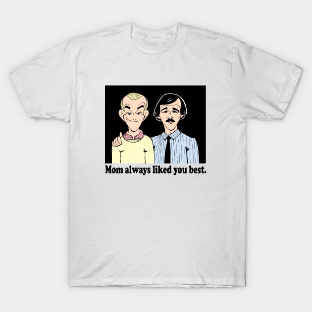 SMOTHERS BROTHERS FAN ART!! T-Shirt by cartoonistguy